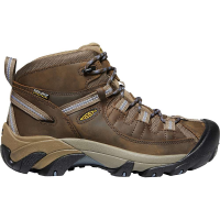 KEEN Women's Targhee 2 Mid Height Waterproof Hiking Boots - 8 - Slate Black / Flint Stone