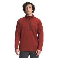 The North Face Men's Canyonlands 1/2 Zip Top - Large - Brick House Red Heather