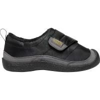 KEEN Youth Howser Low Wrap Shoe - 7 - Black / Steel Grey