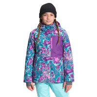 The North Face Girls' Freedom Extreme Insulated Jacket - Small - Deep Lagoon Constellation Camo Print