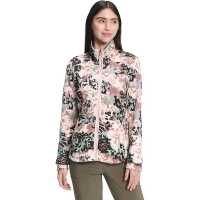 The North Face Women's Printed Crescent Full Zip Jacket - Large - Laurel Wreath Green Canvas Print