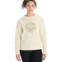 Marmot Women's Mountain Works Crew-Neck Sweatshirt - Large - Oatmeal Heather