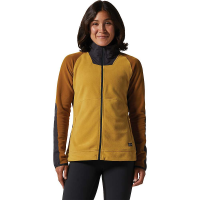 Mountain Hardwear Women's Unclassic LT Fleece Jacket - Large - Olive Gold
