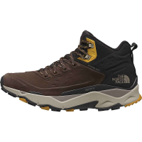 The North Face Men's Vectiv Exploris Mid Futurelight Leather Shoe - 12 - Deep Brown / TNF Black