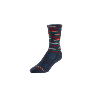 Pearl Izumi Merino Thermal Wool Sock - Medium - Navy Mesa Dash