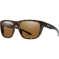 Smith Barra Polarized Sunglasses - One Size - Matte Tortoise/Polarized Grey Brown