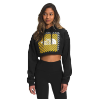 The North Face Women's Coordinates Crop Drop Pullover Hoodie - Large - TNF Black