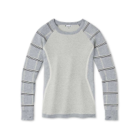 Smartwool Women's Dacono Crew Sweater - XS - Light Grey Heather
