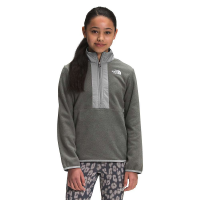 The North Face Youth Glacier 1/4 Zip Top - Large - TNF Medium Grey Heather