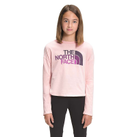 The North Face Girls' Graphic LS Tee - Medium - Peach Pink