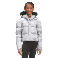 The North Face Girls' Printed Dealio City Jacket - XS - Meld Grey / Foil