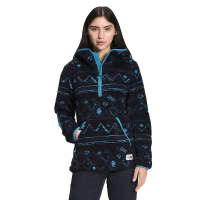 The North Face Women's Printed Campshire 2.0 Pullover Hoodie - Small - Aviator Nvy Kilim Geo 3 Clr Small Dye Ground Print