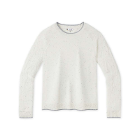 Smartwool Women's Edgewood Crew Sweater - Small - Natural Donegal