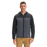 The North Face Men's Mountain Sweatshirt Full Zip Hoodie - Small - Asphalt Grey / Vanadis Grey