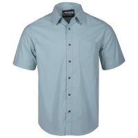 Mountain Khakis Vista Short Sleeve Classic Fit Shirt - Medium - Aquifer