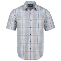 Mountain Khakis Men's Spalding Short Sleeve Classic Fit Shirt - Small - Aquifer