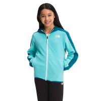 The North Face Youth Glacier Full Zip Hoodie - Small - Transantarctic Blue / Multi-Color