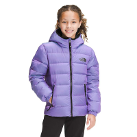 The North Face Girls' Printed Hyalite Down Jacket - Medium - Sweet Violet / Iridescent