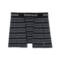 Smartwool Men's Everyday Exploration Merino Boxer Brief Boxed - Medium - Black Stripe