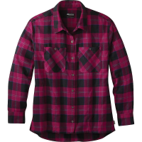 Outdoor Research Women's Feedback Flannel Shirt - Large - Poppy Plaid