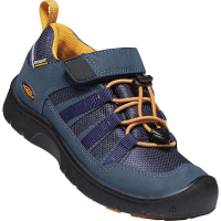 KEEN Youth Hikeport 2 Low WP Shoe - 1 - Blue Nights / Sunflower