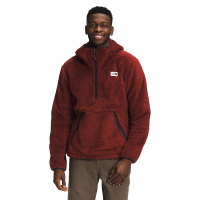 The North Face Men's Campshire Pullover Hoodie - Large - Brick House Red / Aviator Navy