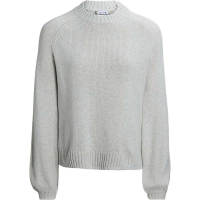 Smartwool Women's CHUP Morin Mock Neck Sweater - Small - Ash Heather