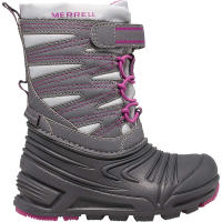 Merrell Juniors' Snow Quest Lite 3.0 Waterproof Boot - 5 - Grey / Berry