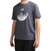 Ultimate Direction Men's Casual Tee - Large - Heather Grey