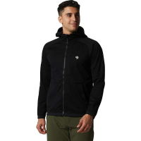 Mountain Hardwear Men's Mtn. Tech/2 Hooded Jacket - XXL - Black