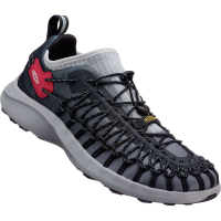 KEEN Men's Uneek SNK Sneaker Shoe - 9.5 - Black / Red Carpet