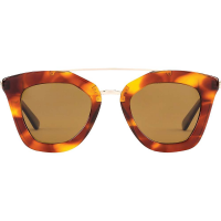 OTIS Saint Lo Sunglasses - One Size - Havana Smoke / Grey Polarized