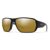 Smith Castaway ChromaPop Polarized Sunglasses - One Size - Matte BlackGold / ChPop Polar Bronze Mirror