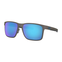 Oakley Holbrook Metal Polarized Sunglasses - One Size - Matte Gunmetal / Prizm Sapphire Polarized