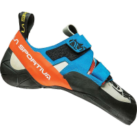 La Sportiva Men's Otaki Climbing Shoe - 46 - Blue / Flame