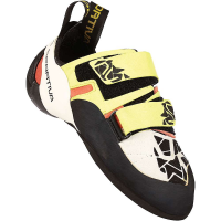 La Sportiva Women's Otaki Climbing Shoe - 41.5 - Sulphur / Coral