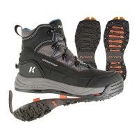 Korkers Women's Verglas Ridge Boot - 11 - Black / Grey