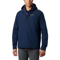Columbia Men's Tech Trail Shirt Jacket Interchange - Large - Collegiate Navy/Collegiate Navy Liner