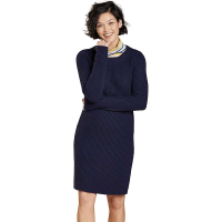 Toad & Co Women's Lakeview Sweater Dress - Large - True Navy