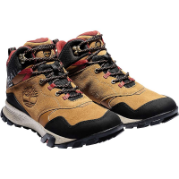 Timberland Men's Garrison Trail Waterproof Mid Hiker Boot - 8 - Medium Brown Suede