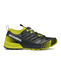 Scarpa Men's Ribelle Run Shoe - 43.5 - Black/Lime