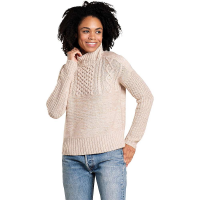 Toad & Co Women's Tupelo Cable Sweater - Medium - Oatmeal