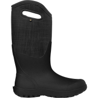 Bogs Women's Neo-Classic Tall Linen Boot - 6 - Black Multi