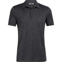 Icebreaker Men's Tech Lite SS Polo Shirt - XL - Black