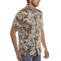 Jeremiah Men's Mendocino Reversible Print With Plaid - Small - Gingersnap