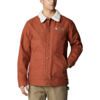 Columbia Men's Roughtail Sherpa Lined Field Jacket - XL - Wood / Chalk