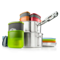 GSI Outdoors Glacier Stainless Camper Cookset
