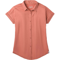 Smartwool Women's Everyday Exploration Button Down Top - XS - Rose Cloud