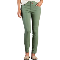 Toad & Co Women's Flextime Skinny Pant - 2 - Duck Green Vintage Wash