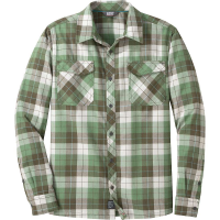 Outdoor Research Men's Tangent II LS Shirt - Small - Juniper Plaid